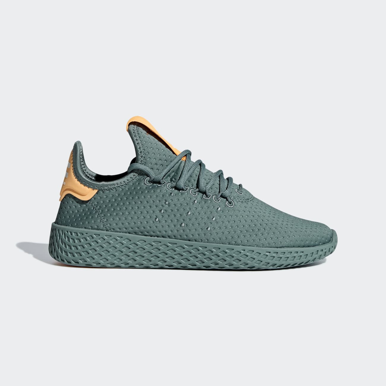 Adidas Pharrell Williams Tennis Hu Gyerek Utcai Cipő - Zöld [D22137]